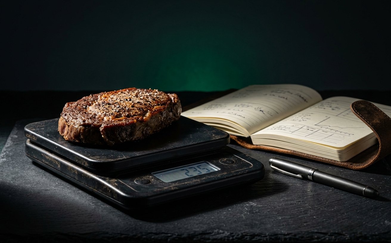 Logging food to manage calorie intake